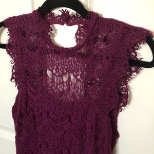 Free People Intricate Knit Dress XS